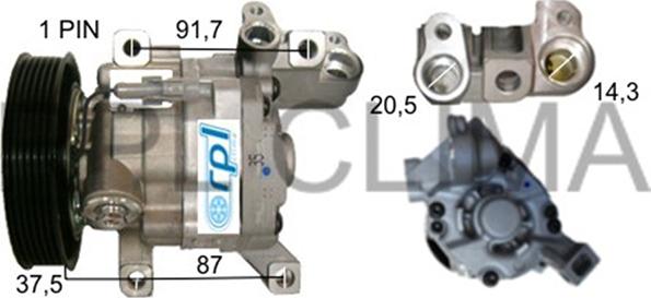 RPLQuality APCOCI0038 - Компрессор кондиционера unicars.by