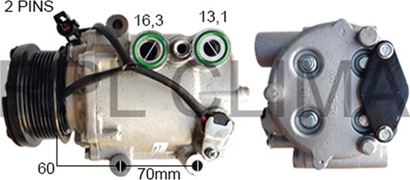 RPLQuality APCOFD5034 - Компрессор кондиционера unicars.by