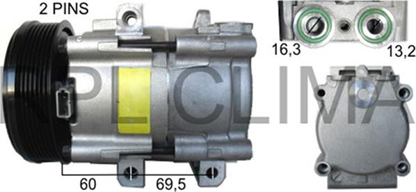 RPLQuality APCOFD0027 - Компрессор кондиционера unicars.by