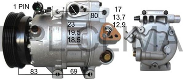 RPLQuality APCOHY0040 - Компрессор кондиционера unicars.by