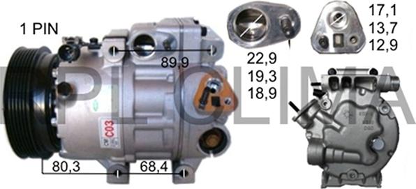 RPLQuality APCOHY0024 - Компрессор кондиционера unicars.by