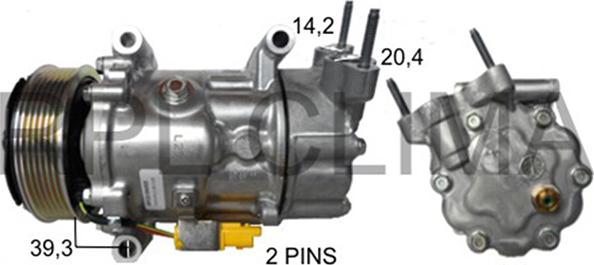 RPLQuality APCOMNI003 - Компрессор кондиционера unicars.by