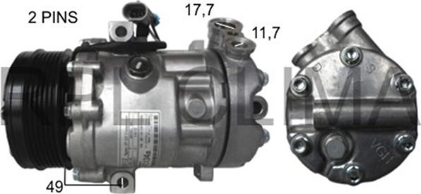 RPLQuality APCOOP5018 - Компрессор кондиционера unicars.by