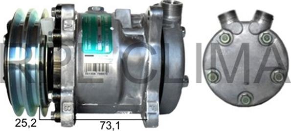 RPLQuality APCOSD0545 - Компрессор кондиционера unicars.by