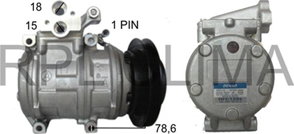 RPLQuality APCOTO5011 - Компрессор кондиционера unicars.by