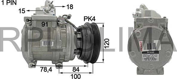 RPLQuality APCOTO0012 - Компрессор кондиционера unicars.by