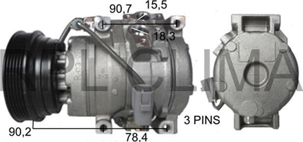 RPLQuality APCOTO0032 - Компрессор кондиционера unicars.by