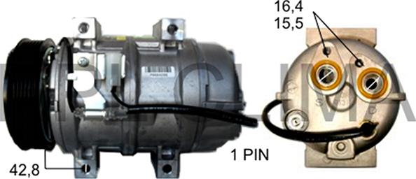 RPLQuality APCOVO0025 - Компрессор кондиционера unicars.by