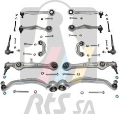 RTS 99-05002 - Ремкомплект, подвеска колеса unicars.by