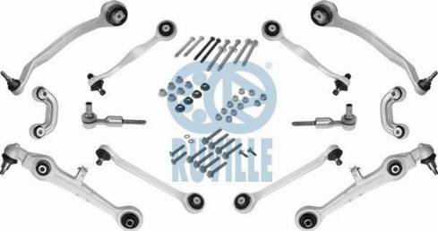 Ruville 935749S - Подвеска колеса, комплект unicars.by