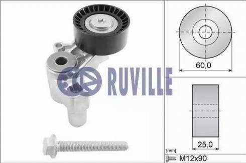 Ruville 55925 - Натяжитель, поликлиновый ремень unicars.by