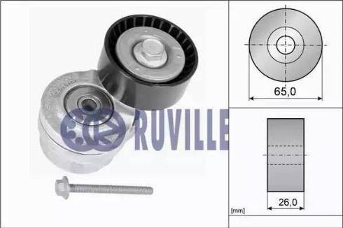 Ruville 55872 - Натяжитель, поликлиновый ремень unicars.by