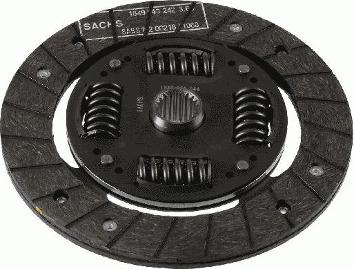 SACHS 1862 852 044 - Диск сцепления, фрикцион unicars.by