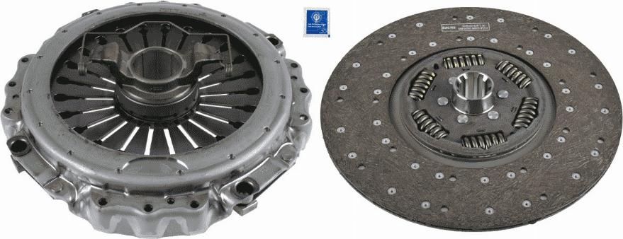 SACHS 3 400 040 032 - Комплект сцепления unicars.by