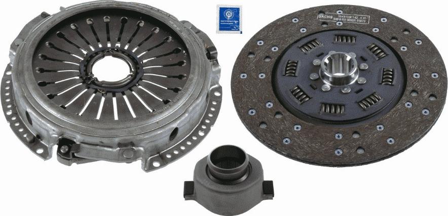 SACHS 3 400 066 031 - Комплект сцепления unicars.by