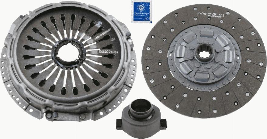 SACHS 3 400 068 031 - Комплект сцепления unicars.by