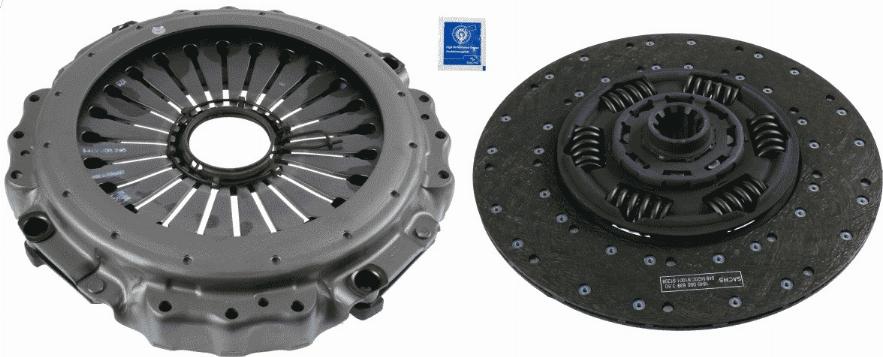 SACHS 3400 000 358 - Комплект сцепления unicars.by