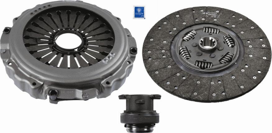 SACHS 3 400 074 031 - Комплект сцепления unicars.by