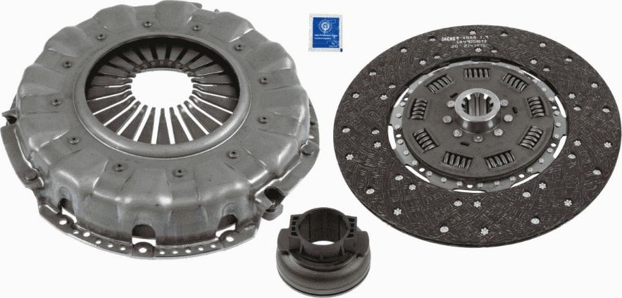 SACHS 3 400 124 901 - Комплект сцепления unicars.by