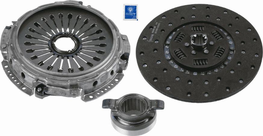 SACHS 3400 124 501 - Комплект сцепления unicars.by