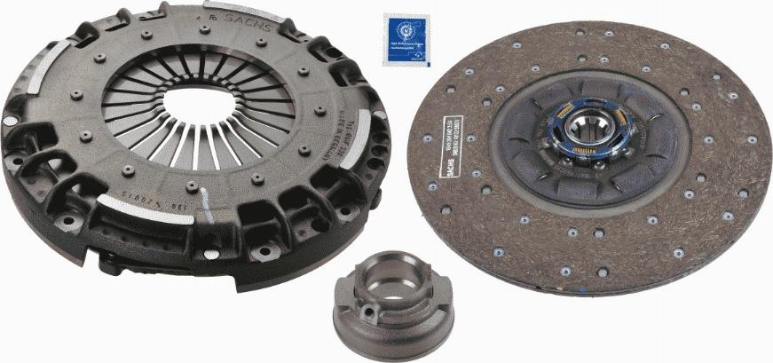 SACHS 3400 124 301 - Комплект сцепления unicars.by