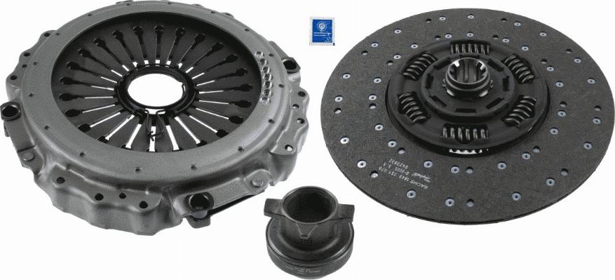 SACHS 3 400 122 301 - Комплект сцепления unicars.by