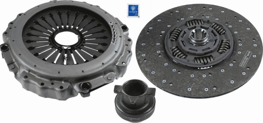 SACHS 3 400 122 201 - Комплект сцепления unicars.by