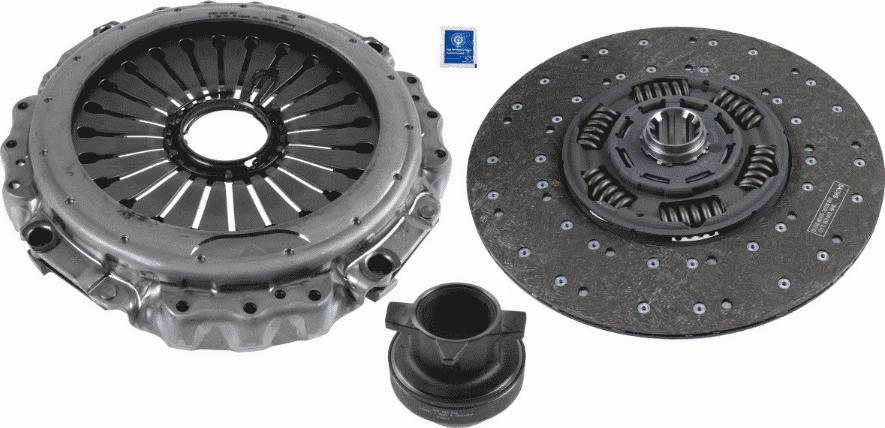 SACHS 3 400 127 401 - Комплект сцепления unicars.by