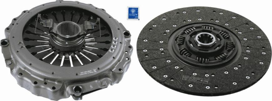 SACHS 3 400 127 201 - Комплект сцепления unicars.by