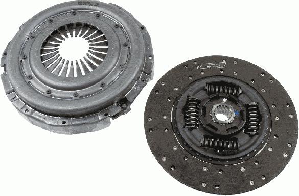 SACHS 3 400 127 701 - Комплект сцепления unicars.by