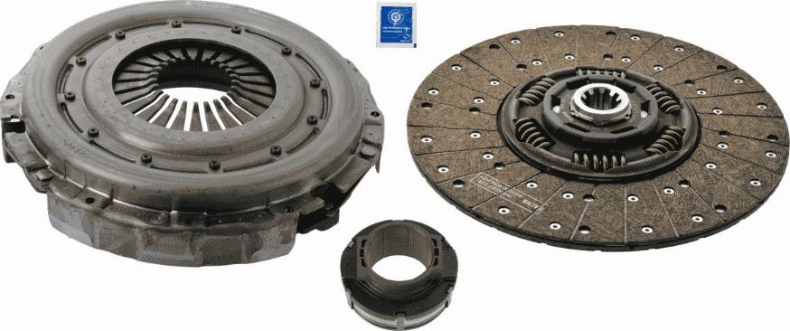 SACHS 3400 700 496 - Комплект сцепления unicars.by