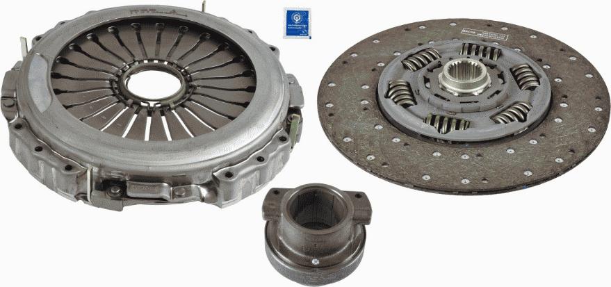 SACHS 3400 700 491 - Комплект сцепления unicars.by