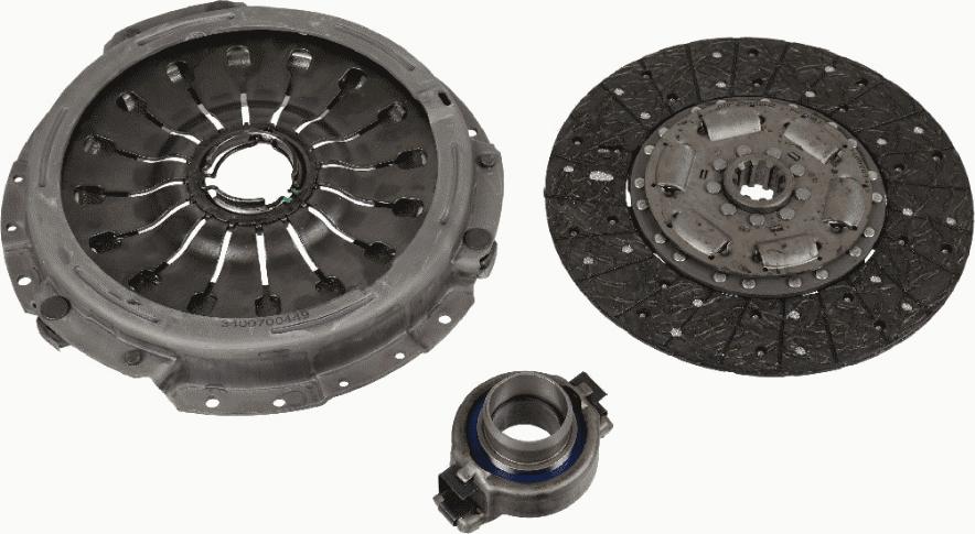 SACHS 3400 700 449 - Комплект сцепления unicars.by