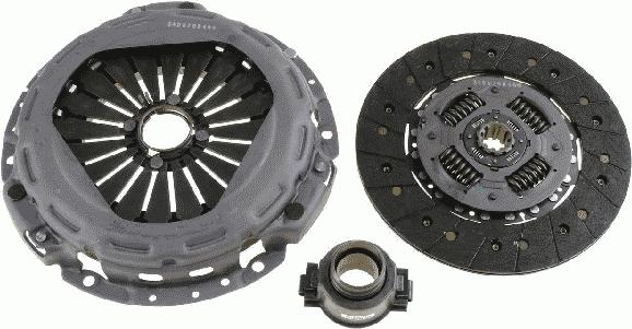 SACHS 3400 700 444 - Комплект сцепления unicars.by