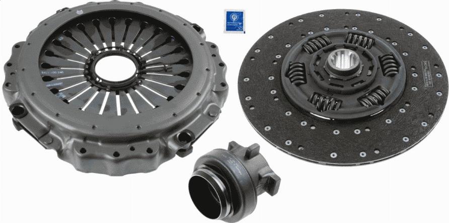 SACHS 3 400 700 459 - Комплект сцепления unicars.by