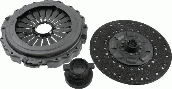 SACHS 3400 700 455 - Комплект сцепления unicars.by