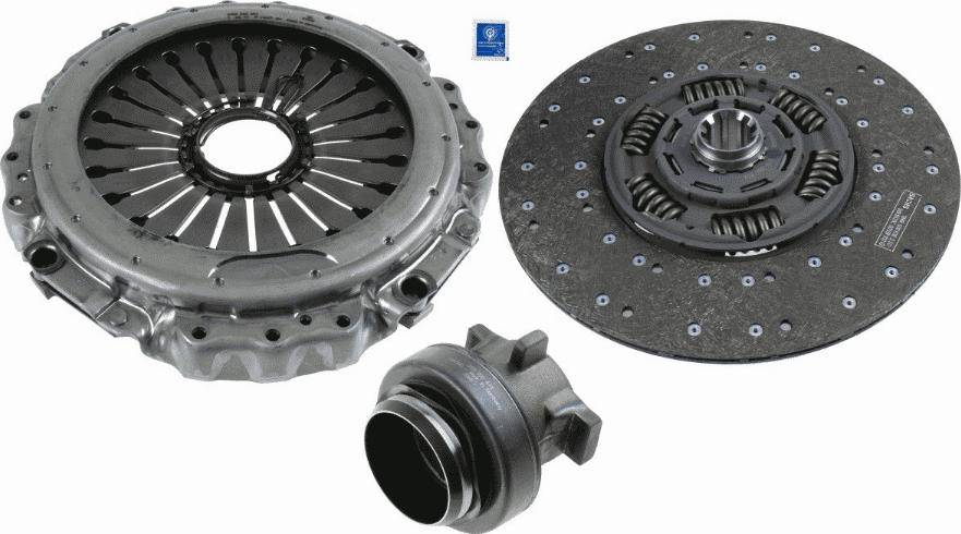 SACHS 3400 700 450 - Комплект сцепления unicars.by