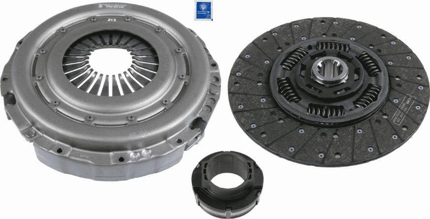 SACHS 3400 700 464 - Комплект сцепления unicars.by