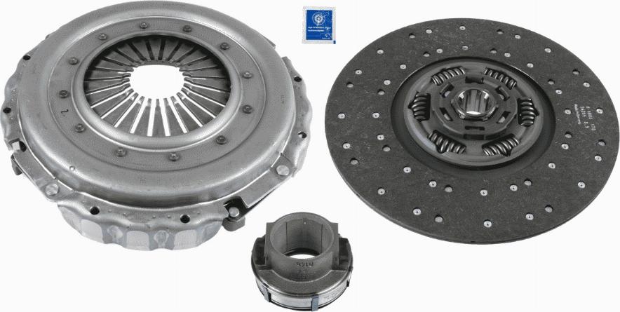 SACHS 3 400 700 466 - Комплект сцепления unicars.by