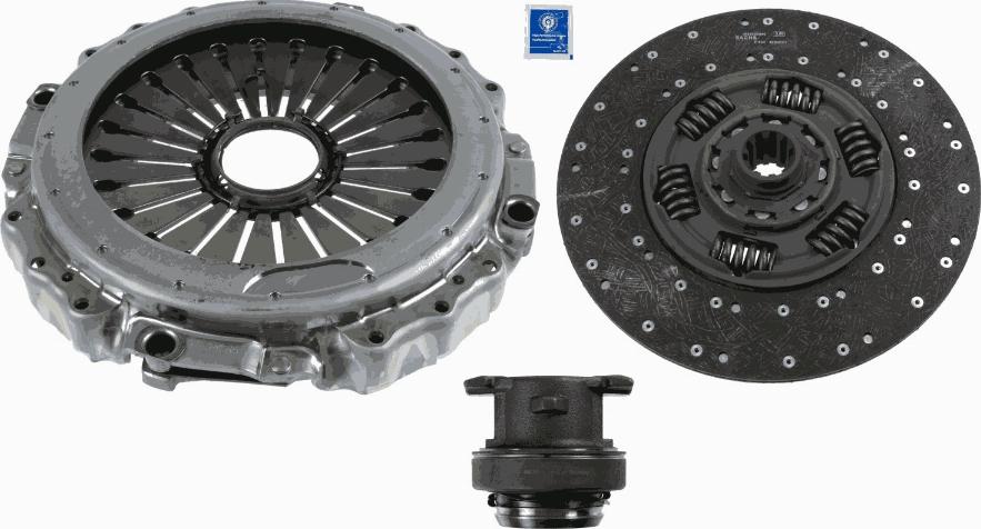 SACHS 3 400 700 461 - Комплект сцепления unicars.by