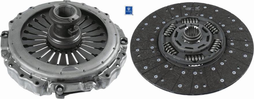 SACHS 3400 700 468 - Комплект сцепления unicars.by