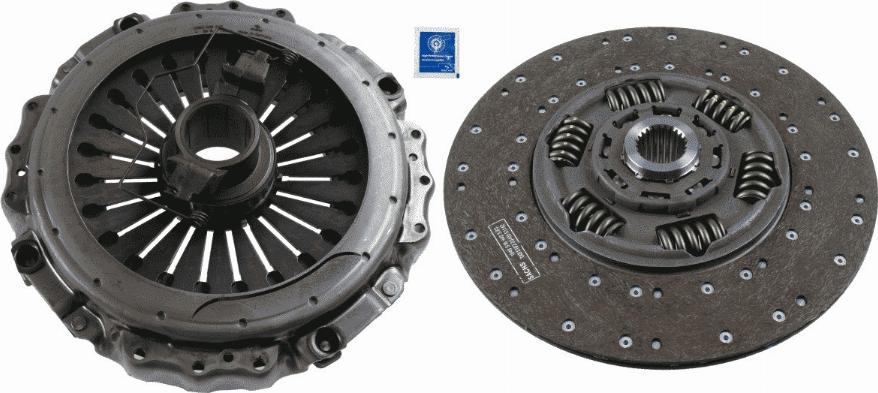 SACHS 3 400 700 463 - Комплект сцепления unicars.by