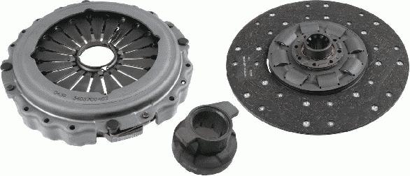 SACHS 3 400 700 462 - Комплект сцепления unicars.by