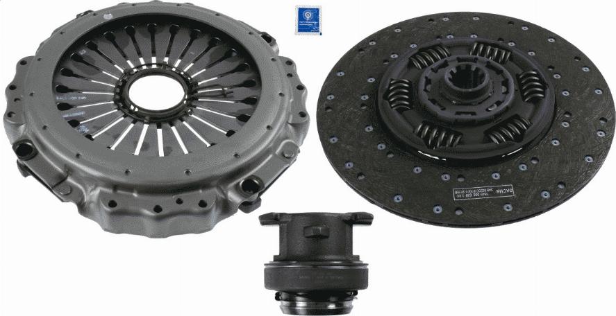 SACHS 3 400 700 404 - Комплект сцепления unicars.by