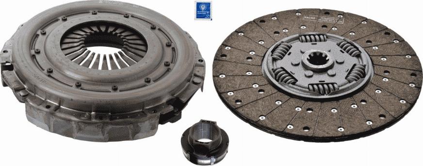 SACHS 3400 700 405 - Комплект сцепления unicars.by