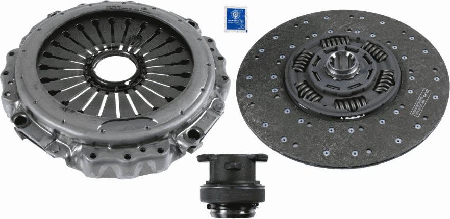 SACHS 3 400 700 403 - Комплект сцепления unicars.by