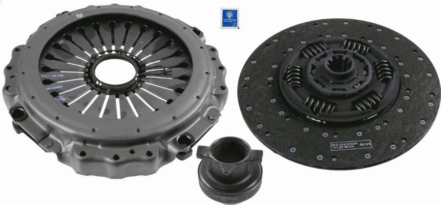 SACHS 3 400 700 402 - Комплект сцепления unicars.by