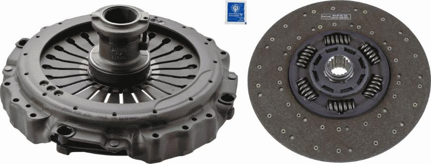 SACHS 3 400 700 414 - Комплект сцепления unicars.by