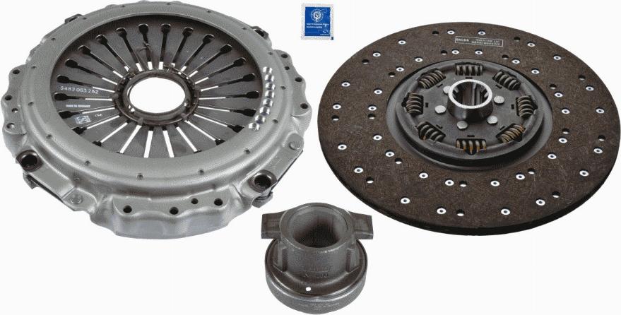 SACHS 3400 700 410 - Комплект сцепления unicars.by