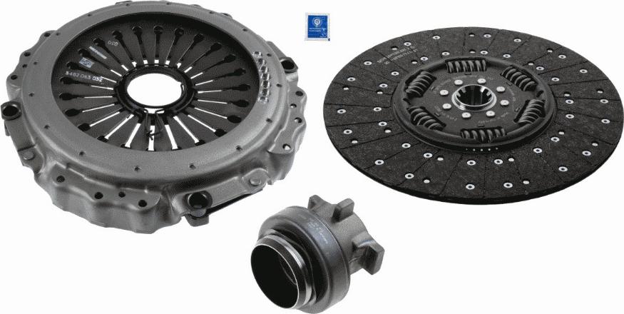 SACHS 3400 700 489 - Комплект сцепления unicars.by